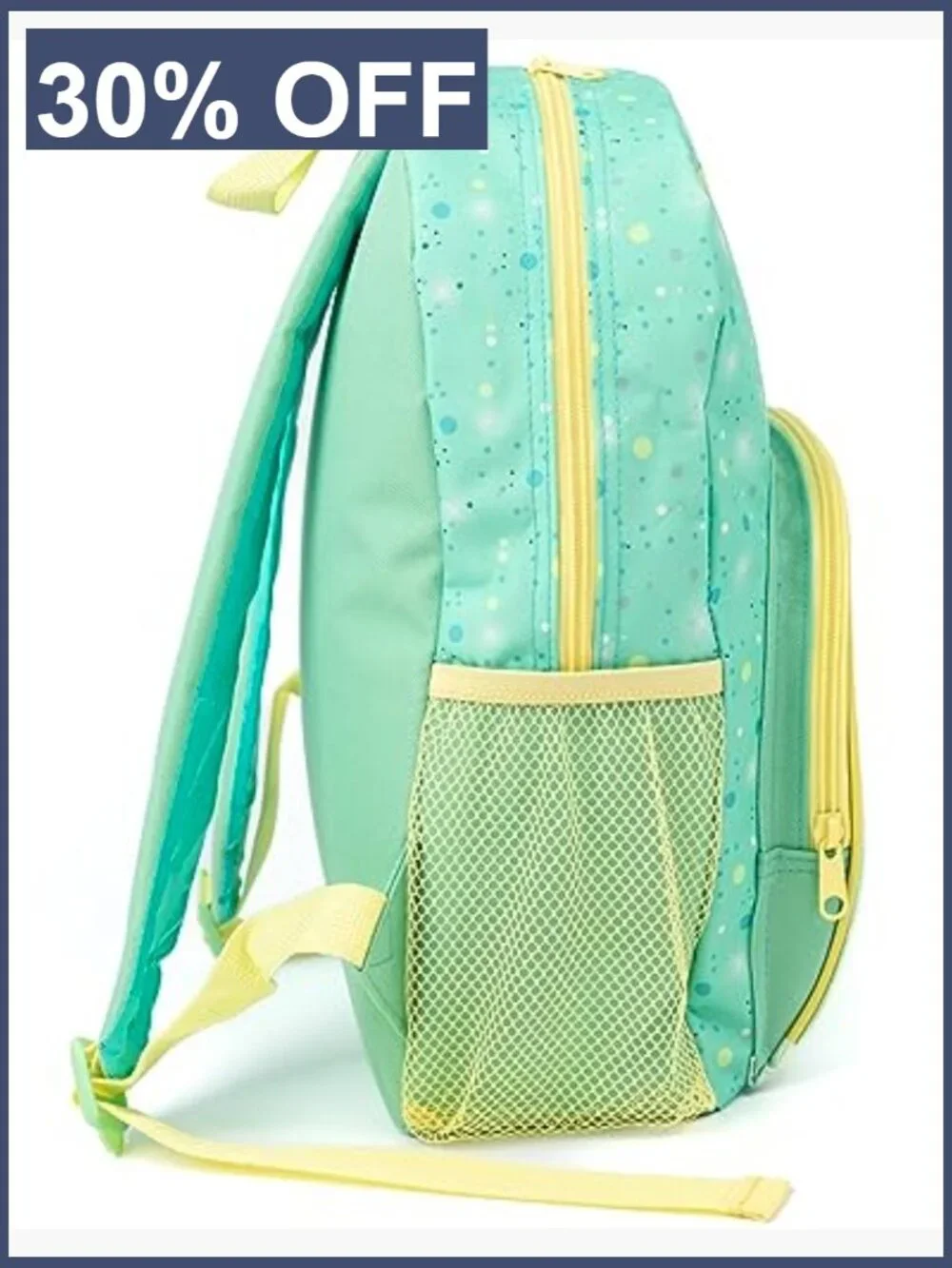 Girls Glitter Backpack Rucksack Adjustable Straps Compartments School Daypack